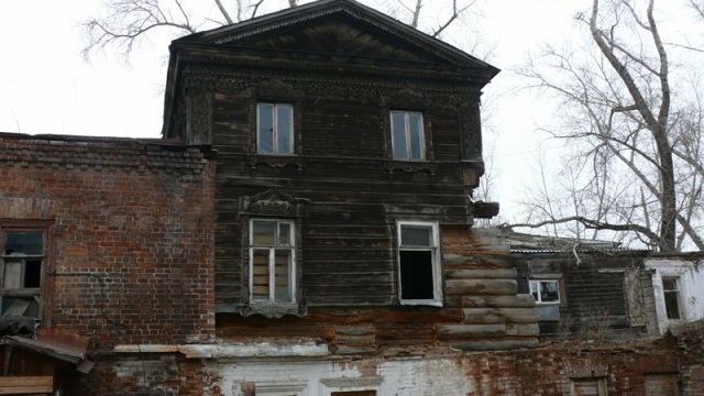 Дом с мезонином по Никитина, 2а в Томске восстановят по проекту «Дом за  рубль»